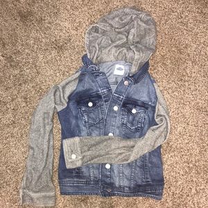 Hooded Jean Jacket
